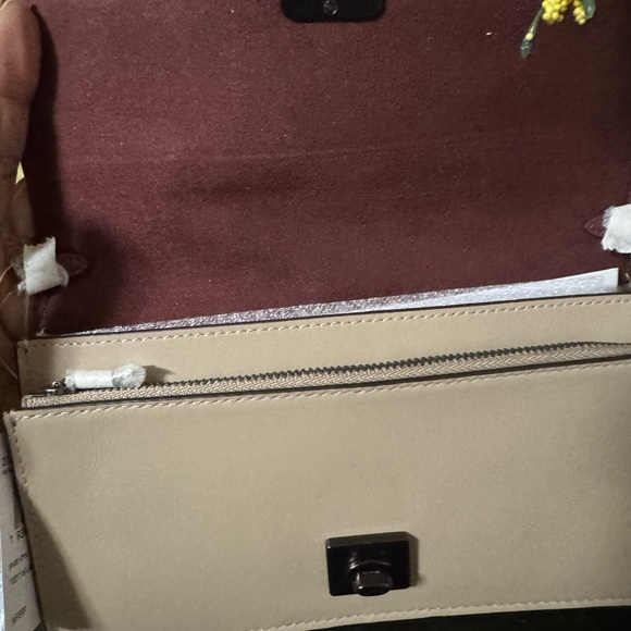 Coach Snake Print and Gray Crossbody Bag / NWT - Picture 6 of 10